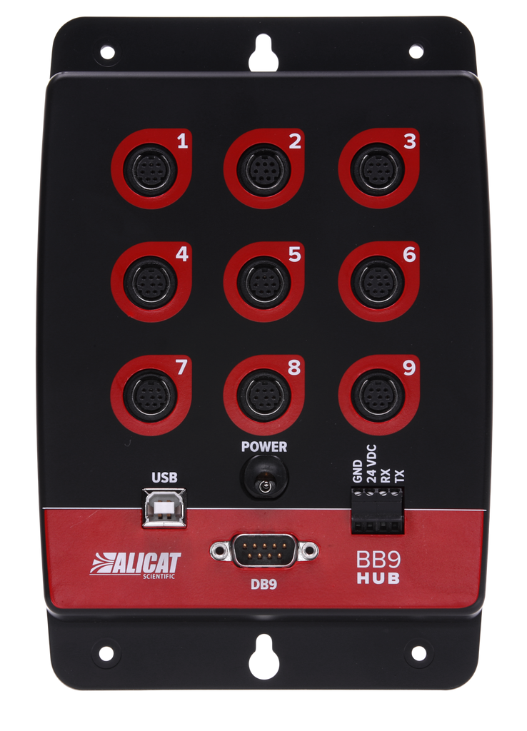 9 Device Hub - Breakout Box for RS-232 – Alicat Scientific 9 Device Hub - Breakout Box for RS-232 – Alicat Scientific