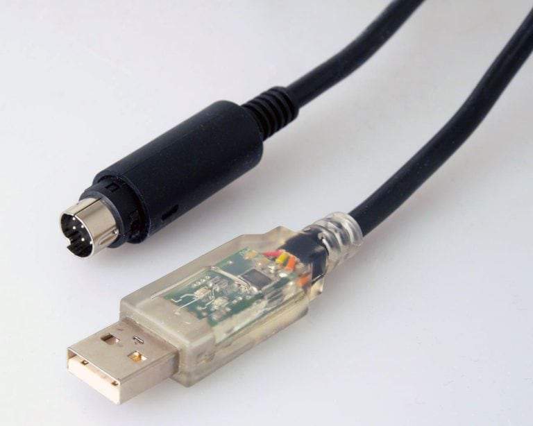 USB to 8 Pin mini DIN 232 485 Serial to USB Converter Cable RS 485 Alicat Scientific