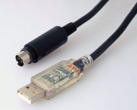 USB to 8-pin mini-DIN-232/485 Serial to USB Converter Cable